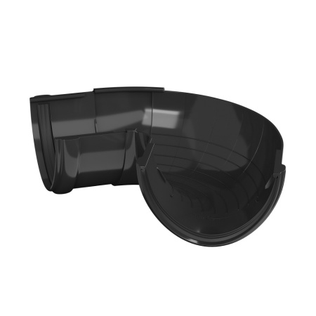 Угол желоба регулируемый 90°-150° ТехноНиколь ПВХ, черный Угол желоба регулируемый 90°-150° ТехноНиколь ПВХ, черный