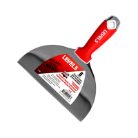 Шпатель малярный 203,2мм (8'') нерж. сталь с прорезиненной рукояткой. LEVEL5. Польша /5-144/