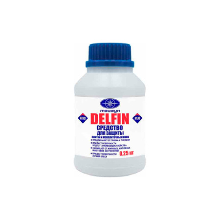 Тайфун Мастер DELFIN (средство для защиты плитки и межплиточных швов) бут. 0,25кг 0,25кг