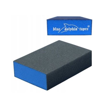 Губка шлифовальная Blue Dolphin. Зерно Р180. Китай. (20888)