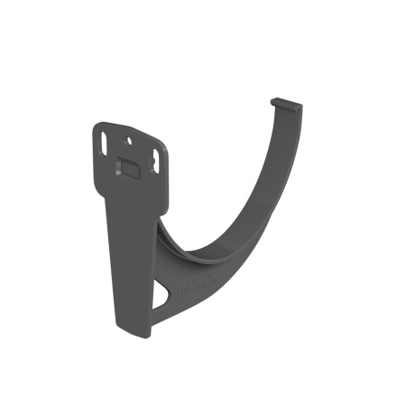 Кронштейн желоба ТехноНиколь ПВХ, серый Кронштейн желоба ТехноНиколь ПВХ, серый