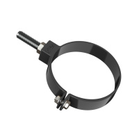 Хомут трубы универсальный ТехноНиколь ПВХ L=140мм, черный Хомут трубы универсальный ТехноНиколь ПВХ L=140мм, черный