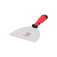 Шпатель малярный из нержавеющей стали с битой 150 мм, двухкомп. ручка /124015-2KB/ Olejnik