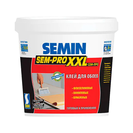 Клей для обоев SEMIN SEM-PRO XXL, 10 кг. РФ