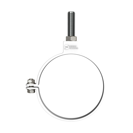 Хомут трубы универсальный ТехноНиколь ПВХ L=180мм, белый