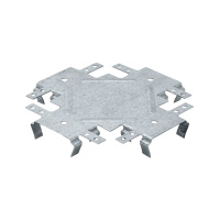 Соединитель одноуровневый "краб" для профиля CD 60х27 0.9мм. Knauf. РФ Соединитель одноуровневый "краб" для профиля CD 60х27 0.9мм. Knauf. РФ