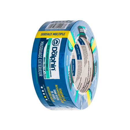 Лента малярная Blue Dolphin ПВХ голубая 48мм x 50м. Польша