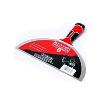 Шпатель малярный закаленная нерж.сталь 200мм с эргономичной трехкомп. ручк. /124020-3K/ Olejnik