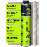 Пена монтажная TRIS PRO-65 под пистолет 1000 мл. РФ