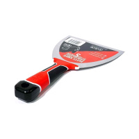 Шпатель малярный закаленная нерж.сталь 130мм с эргономичной трехкомп. ручк. /124013-3K/ Olejnik