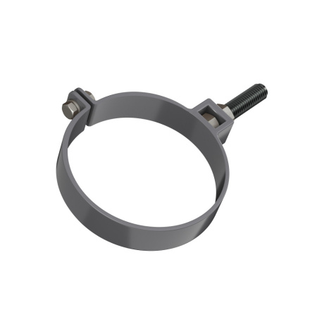 Хомут трубы универсальный ТехноНиколь ПВХ L=180мм, серый