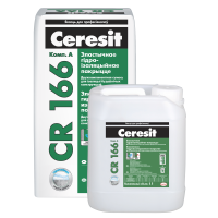 CERESIT CR 166 Эластичная гидроизолирующая смесь 8л+24 кг (РБ) CERESIT CR 166 Эластичная гидроизолирующая смесь 8л+24 кг (РБ)