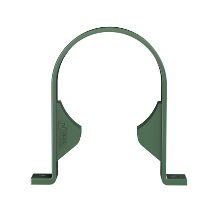 Хомут трубы ТехноНиколь ПВХ, зеленый