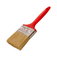 Кисть 70мм (2,75") флейцевая, толщ.16, светл.щетина, дерев. ручка. ColorExpert. Китай (81197002)