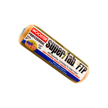 Валик  Wooster Длина 22,86см. Ворс 12,7мм. Super/Fab FTP 9" 1/2" США