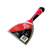 Шпатель малярный закаленная нерж.сталь 150мм с эргономичной трехкомп. ручк. /124015-3K/ Olejnik