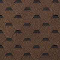 Черепица гибкая ТехноНиколь Кадриль, дуб (6S4X21-3362RUS), 3м2/уп.