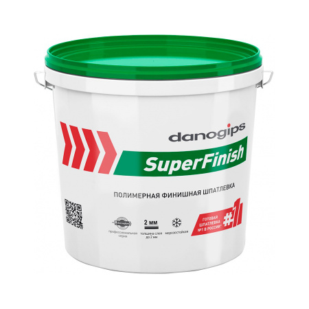 Шпатлевка Danogips SuperFinish 15л./24кг. РБ