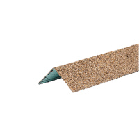 Уголок металлический внешний ТехноНиколь Hauberk, песчаный Уголок металлический внешний ТехноНиколь Hauberk, песчаный