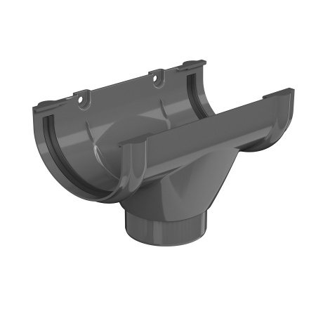 Воронка желоба ТехноНиколь Оптима (D120/80), серый Воронка желоба ТехноНиколь Оптима (D120/80), серый