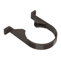 Хомут трубы ТехноНиколь ПВХ, темно-коричневый Хомут трубы ТехноНиколь ПВХ, темно-коричневый