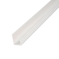 Профиль торцевой ПВХ С12 12мм x 3м. для ГКЛ. Profigips РБ Профиль торцевой ПВХ С12 12мм x 3м. для ГКЛ. Profigips РБ