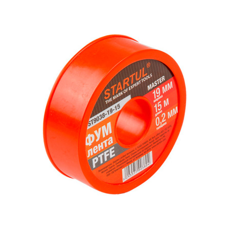 Фум-лента PTFE 19ммх15м STARTUL MASTER (ST9038-19-15)