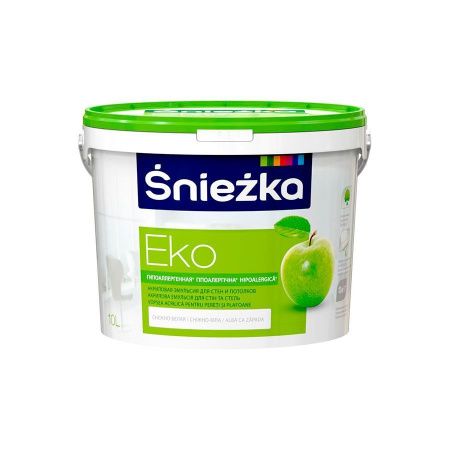 Краска Sniezka EKO 10л. белая внутр. РП 