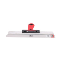 Шпатель фасадный широкий из нерж. стали 280x60x0,5 мм, двухкомп. ручка /123928-2K/ Olejnik