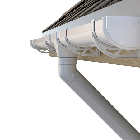 Угол желоба 90° ТехноНиколь Оптима (D120/80), белый