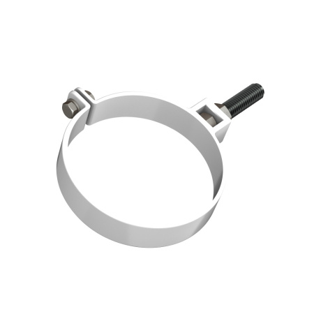 Хомут трубы универсальный ТехноНиколь ПВХ L=180мм, белый Хомут трубы универсальный ТехноНиколь ПВХ L=180мм, белый