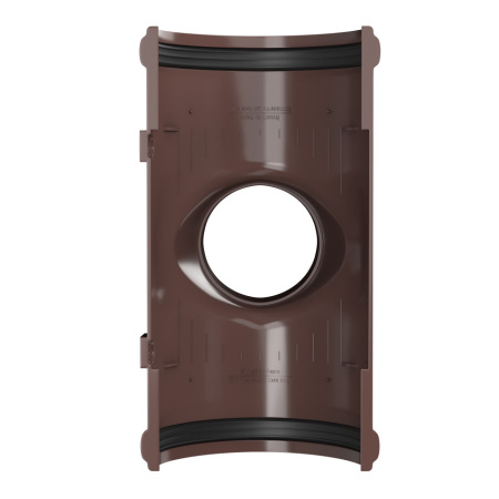 Воронка желоба ТехноНиколь ПВХ, коричневый