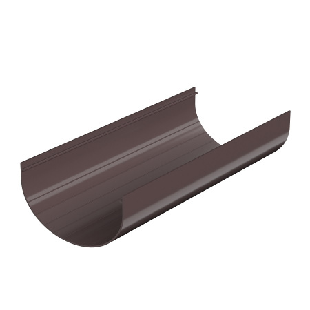 Желоб ТехноНиколь Оптима (D120/80), темно-коричневый, 3м. Желоб ТехноНиколь Оптима (D120/80), темно-коричневый, 3м.