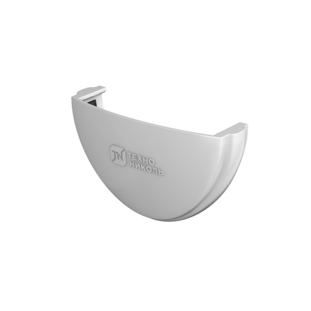 Заглушка желоба ТехноНиколь ПВХ, белый Заглушка желоба ТехноНиколь ПВХ, белый