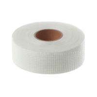 Лента серпянка 45мм x 20м стеклотканевая самоклеящаяся БауТекс. РФ