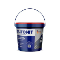 Гидроизоляционная мастика Plitonit ГидроЭласт. Вес 4 кг. РФ