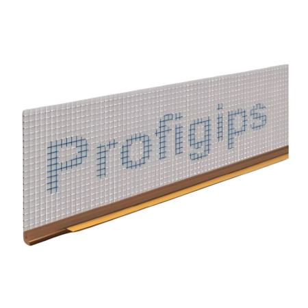 Профиль оконный примыкающий 6мм. L=2,5м.п. Profigips коричневый РБ