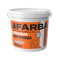 Краска LaFarba фасадная глубокоматовая белая ( ВД-АК-102). 15 кг РБ Краска LaFarba фасадная глубокоматовая белая ( ВД-АК-102). 15 кг РБ