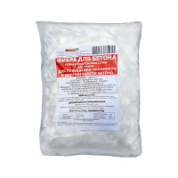 Фибра полипропиленовая для бетона. Длина волокна 12 мм. Упаковка 500 гр. РФ.