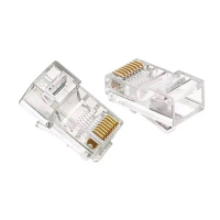 Коннектор RJ-45 8P8C CAT 5e (джек). Китай Коннектор RJ-45 8P8C CAT 5e (джек). Китай