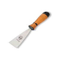Шпатель нерж. малярный 100мм ручка пробка /124010-K/ Olejnik Шпатель нерж. малярный 100мм ручка пробка /124010-K/ Olejnik