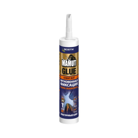Клей монтажный Bostik Mamut Glue гибридный белый 432 г. Турция