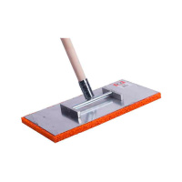 Терка алюминиевая шарнирно-сочлененная с резиновой оранжевой сменной губкой /205003/ Olejnik Терка алюминиевая шарнирно-сочлененная с резиновой оранжевой сменной губкой /205003/ Olejnik