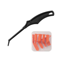 Набор шпателей для силикона DLT Silicone, комплект 9 насадок, арт. 1581