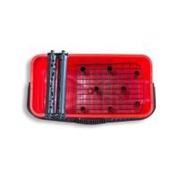 Ведро плиточника 22л с решеткой и роликами /ZGP/ Olejnik