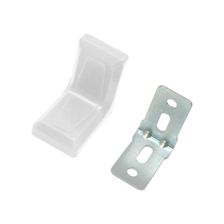 Уголок мебельный 26х26мм, белый, 4шт (SMM1-66848-4), STARFIX Уголок мебельный 26х26мм, белый, 4шт (SMM1-66848-4), STARFIX