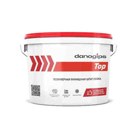 Шпатлевка Danogips TOP полимерная финишная 10л./16,5кг. РБ