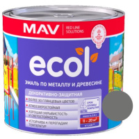 Эмаль ПФ-115 ECOL 2,4л/2кг.серая глянцевая. РБ Эмаль ПФ-115 ECOL 2,4л/2кг.серая глянцевая. РБ