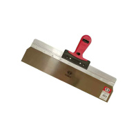 Шпатель 220мм 100x0,5мм фасадный из нерж. стали, двухкомп. ручка Olejnik. Польша /123622-2K/ 