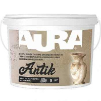 Штукатурка декоративная Aura Dekor «Antik» 0.5мм, белая 8кг, РБ
